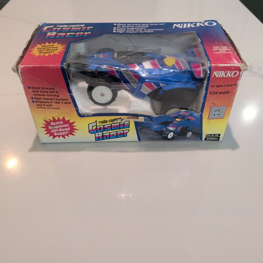 Vintage Nikko Cosmic Racer  Remote Control RC Buggy